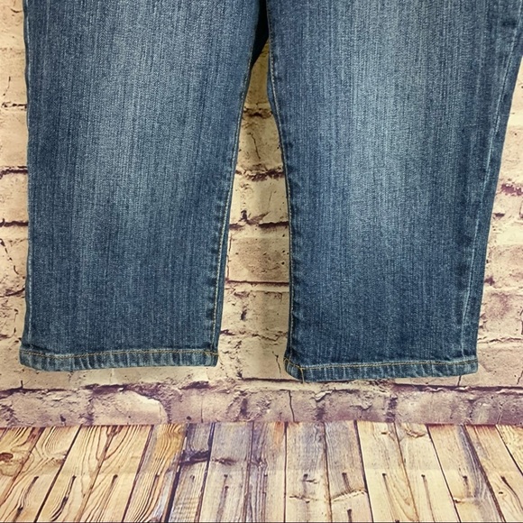 Seven7 Embroidered Studded Denim Capris - Picture 3 of 10